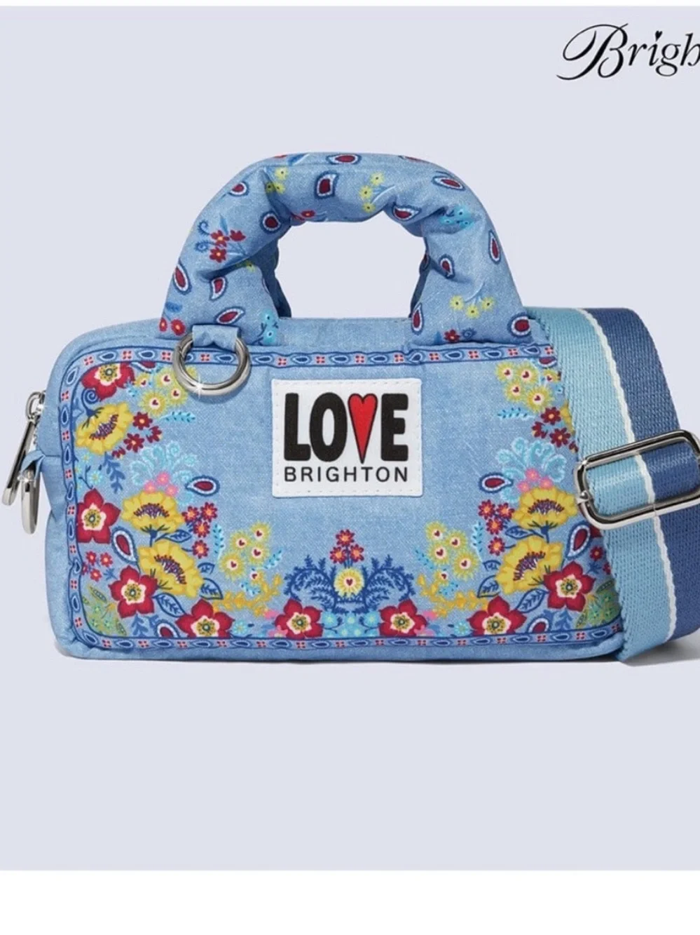 Brighton Bandana Love Crossbody Bag